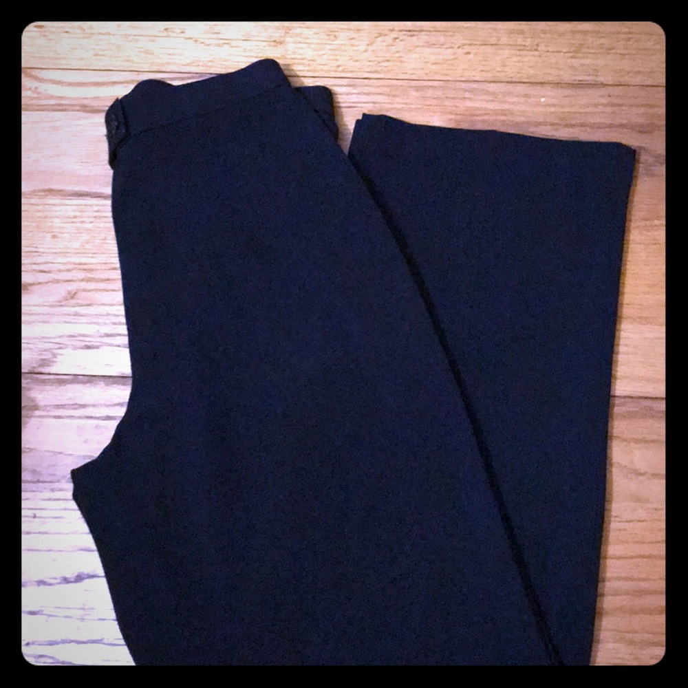 Investments Black Straight Leg Dress Pant